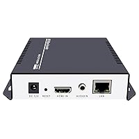 iseevy H.265 H.264 HDMI Video Encoder HDMI to IP for IPTV, Live Stream, Broadcast Support RTMP RTMPS RTSP RTP UDP HTTP FLV HLS TS SRT Protocols and Live Wowza