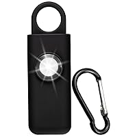 The Original Self Defense Siren Personal Safety Alarm for Women, Men, Kids, Elderly - SOS LED Strobe Light - Air Travel/TSA Friendly - Emergency Safe Key Chain Device, Pocket Size - 1 Unit