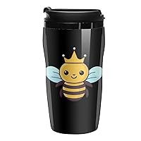 Honey Bee Insulated Tumbler Durable Coffee Cup Travel Mug with Lid 250ml