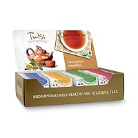 Davidson's Organics, Assorted Tulsi, 100-count Individually Wrapped Tea Bags