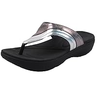 Gold Pigeon Shoes Platform Slide Sandals & Flip Flops for Women, Comfort Padded Foam Cushion