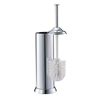 Gatco 1484 Toilet Brush and Canister, Chrome