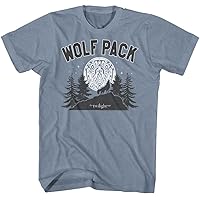 Twilight T Shirt Wolf Pack Moon Adult Short Sleeve T Shirts Vampire Movies Graphic Tees