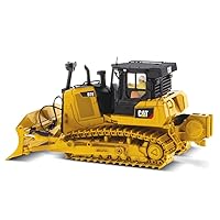 1:50 Caterpillar D7E Pipeline Configuration Track-Type Tractor | High Line Series Cat Trucks & Construction Equipment | 1:50 Scale Diecast Collectible Model 85555