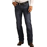 Rock & Roll Denim Slim Fit Stretch Straight Bootcut Jeans #M1R6205