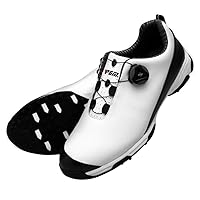 PGM Men's Waterproof Golf Shoes Non-Slip Breathable Golf Shoes with Lace System
