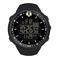 Men's Digital Sports Watch Large Face Waterproof Wrist Watches