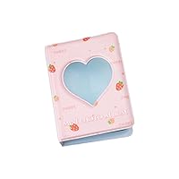 Korean 3in Cute Photo Photo Album Star-chasing Idol Album Small Card Storage 40 Pockets Photocard Binder Wedding Photo Album Cute Baby Photo Albums For Girls Photo Album With