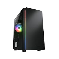 COUGAR Purity RGB Black Mini ITX/Micro ATX Cabinet