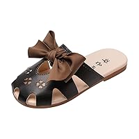 Slippers Flops Girl Casual Todder Flip Baby Beach Indoor Soft Kids Shoes Bowknot Baby Shoes Baby Girl Size 5 Shoes