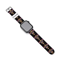 Elephant Colorful Silicone Strap Sports Watch Bands Soft Watch Replacement Strap for Women Men