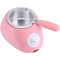 Electric Melter for Chocolate and Candy Melts, Fondue Pot, DIY Candy Maker, for Dessert, Special Occasion, Romantic Dinner,Pink