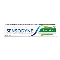 Sensodyne Fresh Mint Sensitivity Toothpaste for Sensitive Teeth and Fresh Breath 70g (Pack of 1)