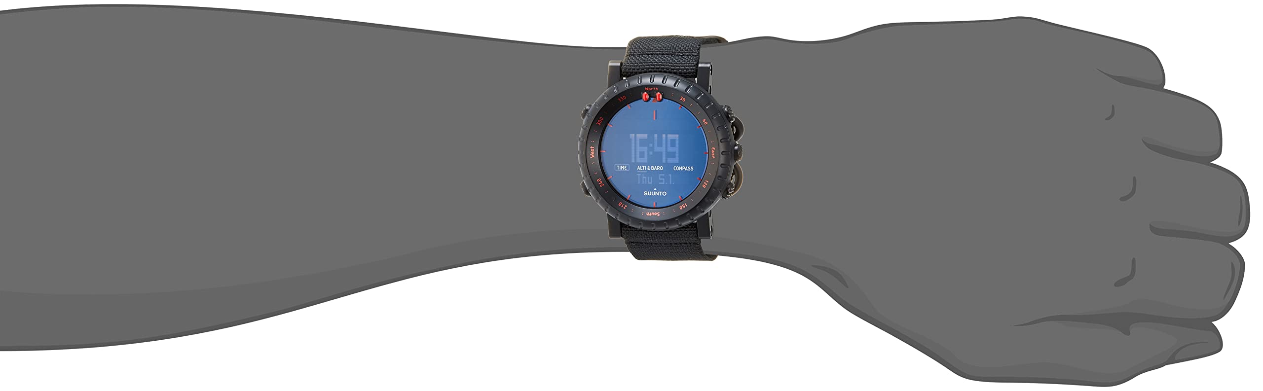 Suunto Core Outdoor Sports Watch with Altimeter, Barometer and Compass