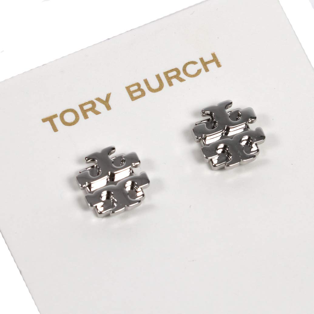 Mua Tory Burch Small T Logo Stud Earrings Silver trên Amazon Mỹ chính hãng  2023 | Giaonhan247