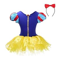 Dressy Daisy Ballerina Outfits Princess Ballet Tutu Dress Costume Dancewear with Hair Hoop for Toddler Little Girls