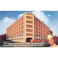 Tobacco Post Card Liggett & Myers' great modern cigarette factory Richmond, Virginia, USA Unused