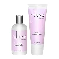Haircare Shampoo & Conditioner Set – 15.5 oz, Sulfate-free Shampoo & Conditioner, Plant Derived Cleanser & Hydrating Conditioner, Rebuilds Damaged Hair, Suitable for all Hair Types