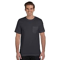 Bella + Canvas Men's Jersey Short-Sleeve Pocket T-Shirt XL DK GREY HTHR