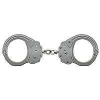 ASP Sentry Handcuffs, Professional Grade Restraints with Stainless Steel Frames, Forged Steel Bows, Dual-Sided Keyways, and Double Lock Slots for Tactical Gear and Equipment