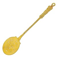 Brass Frying Strainer Strainer JHARA Puri Strainer 15 Inch By Indian Collectible