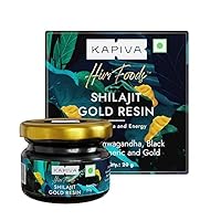 Shilajit Gold Resin - 20g | Helps in Boosting Stamina | Contains 24 Carat Gold | 100% Ayurvedic