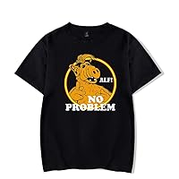 Ricky Stanicky Alf No Problem T-Shirt Merch Men Short Sleeve Women Funny Tee Unisex Harajuku Tops