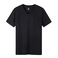 Men's Cotton Stretch V-Neck T-Shirt