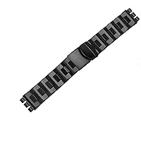For Swatch solid core metal bracelet concave convex watch chain YCS Yas YGS iron men and women steel watchband ceramic strap