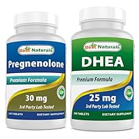 Best Naturals Pregnenolone 30 Mg & COQ10 100 mg