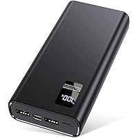 Power Bank 28800mAh Fast Charging, 22.5W USB C Portable Power Bank Phone Charger Slim Powerbank High-Speed External Battery Pack for iPhone Tablet Laptop Travel