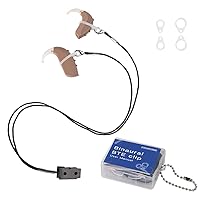 Hearing Aids Clip Portable Hang Rope Anti-lost Lanyard Security Clip Fixation Cord Protection Rope for Hearing Amplifiers