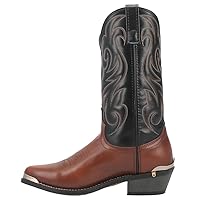 Laredo Mens Nashville Round Toe Dress Boots Mid Calf - Black, Brown
