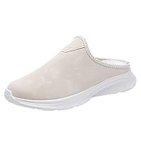 Womens Casual Shoes Fashion Sneakers Walking Shoes Leisure Women's Slip On Travel Soft Sole Comfortable Shoes Outdoor Artificial Womens Shoes Size 9.5 Casual