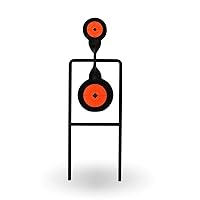 Birchwood Casey World of Targets Easy-to-Use Durable Steel Spinner Target with High Visibility Target Spots for Maintenance-Free Rifle/Handgun Shooting