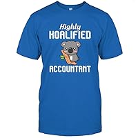 Highly Koalified Accountant T Shirt Funny Women Accounting Accountant Tshirt