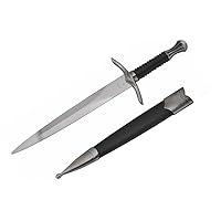 Co H-5926 Medieval Dagger with Black Scabbard, 16