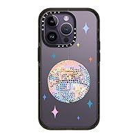 CASETiFY Impact iPhone 14 Pro Case [4X Military Grade Drop Tested / 8.2ft Drop Protection] - Disco - Glossy Black