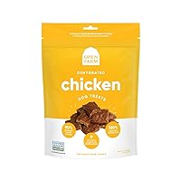 Open Farm Dehydrated Chicken Grain-Free Dog Treats, Humanely Raised Chicken Recipe with Natural Simple Ingredients and No Artificial Flavors or Preservatives, 4.5 oz