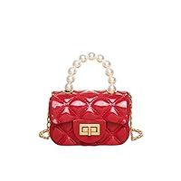 Feicuihu，One-shoulder messenger handbag all-match pearl chain ladies mini coin purse and small bag