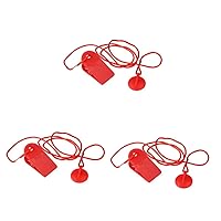 Happyyami 2pcs Running Machine Key Magnetic Treadmill Key Safety Key for Treadmill Security Lock Switch