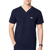 Unisex Medical Scrubs Uniform V-Neck Top and Pants