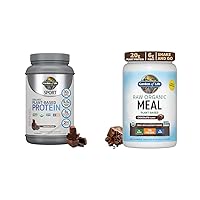 Organic Vegan Sport Protein Powder, Chocolate - Probiotics & Raw Organic Meal Replacement Shakes