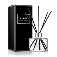 COCODOR Signature Reed Diffuser/Pure Cotton / 6.7oz(200ml) / 1 Pack/Reed Diffuser, Reed Diffuser Set, Oil Diffuser & Reed Diffuser Sticks, Home Decor & Office Decor, Fragrance and Gifts