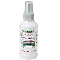 Quantum Health TheraZinc Oral Spray, Zinc Immune Support For Adults and Kids, Provides Throat Relief in a Soothing Liquid Zinc Spray, 4 Oz.