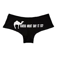 Guess What Day It Is Camel Hump Day Parody Funny Women's Boyshort Underwear Panties