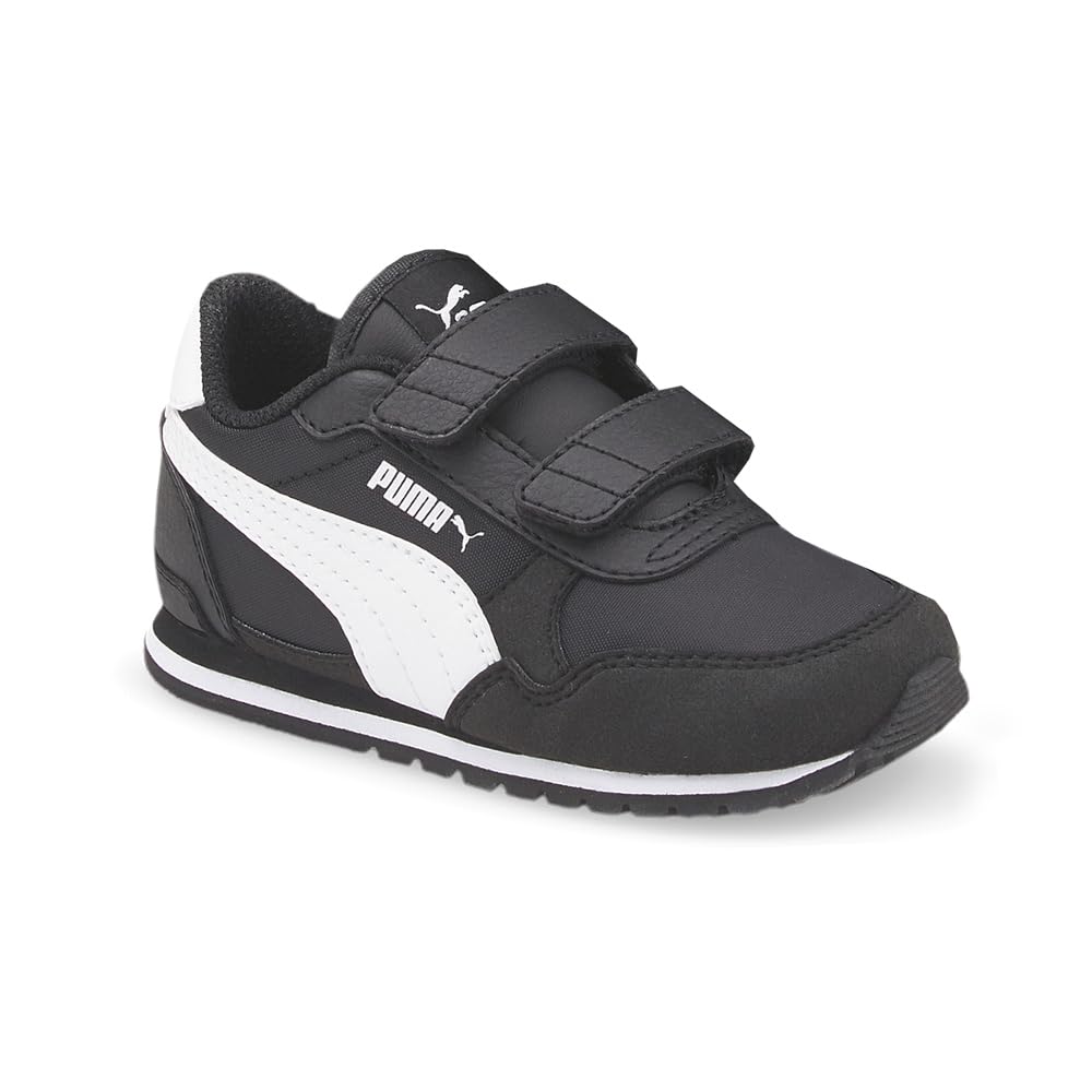 PUMA Unisex-Child St Runner Hook and Loop Sneaker