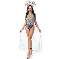 New Halloween Women Dress Up Costumes,Ancient Greek Egyptian Goddess Costumes,Snake Queen Stage Performance Costumes.