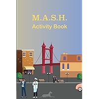 M.A.S.H. Activity Book: MASH Paper Game Book, Fun Fortune Telling Game for Girls.