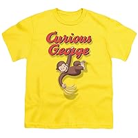 Curious George Hangin Out Unisex Youth T Shirt